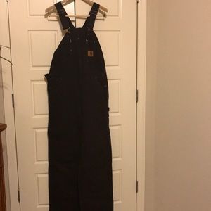 Men’s Carhartt Duck Bib Overall 36Wx34L